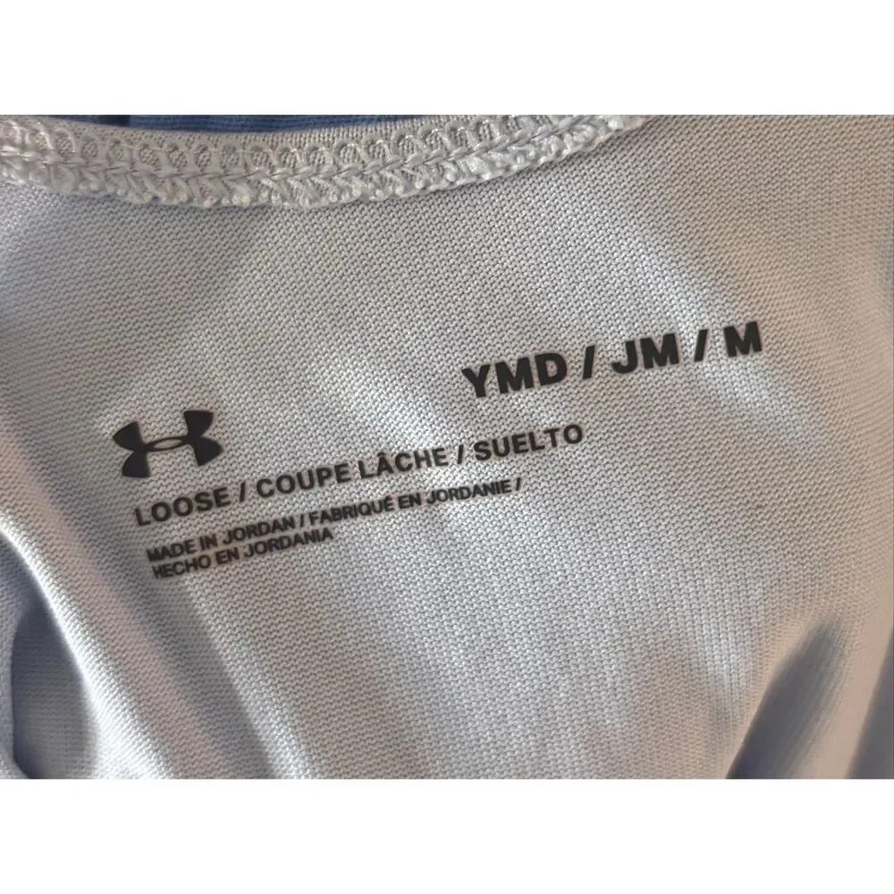 Under Armour Blue Tank - Youth medium